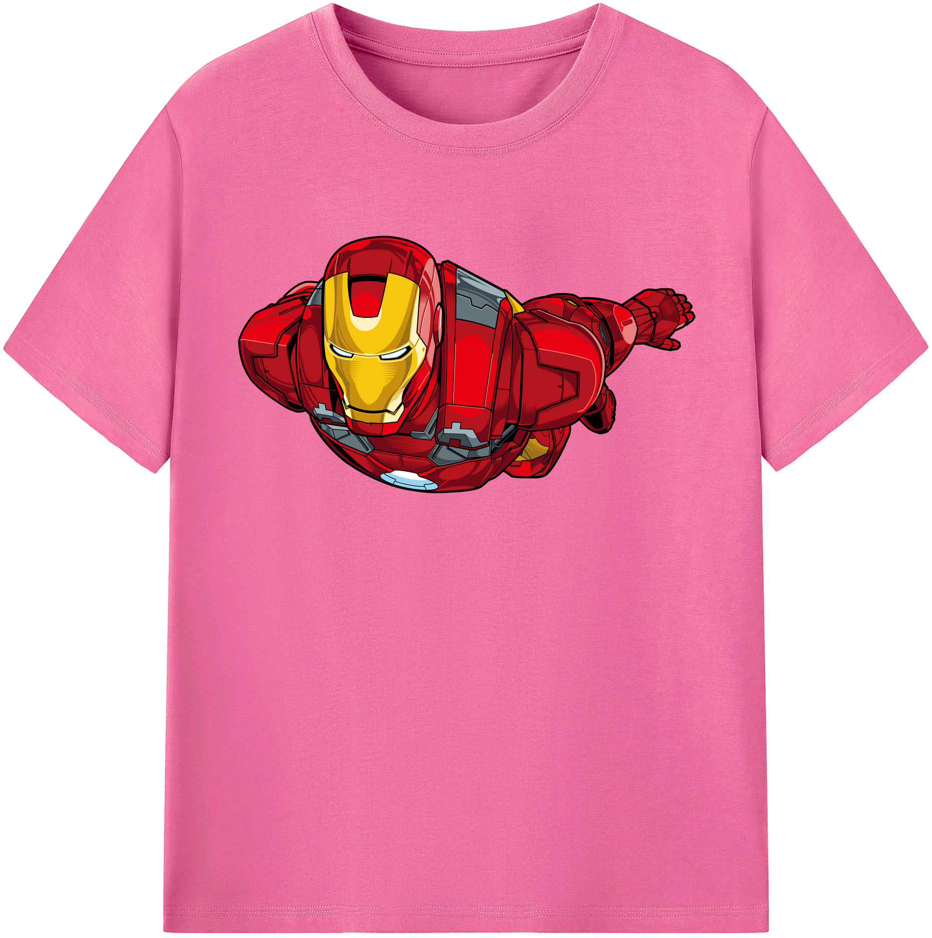 （画像用） アベンジャーズ The Avengers レディースカジュアルプリントTシャツ（綿100％）